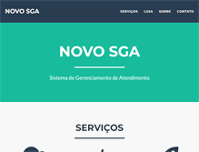 Tablet Screenshot of novosga.com